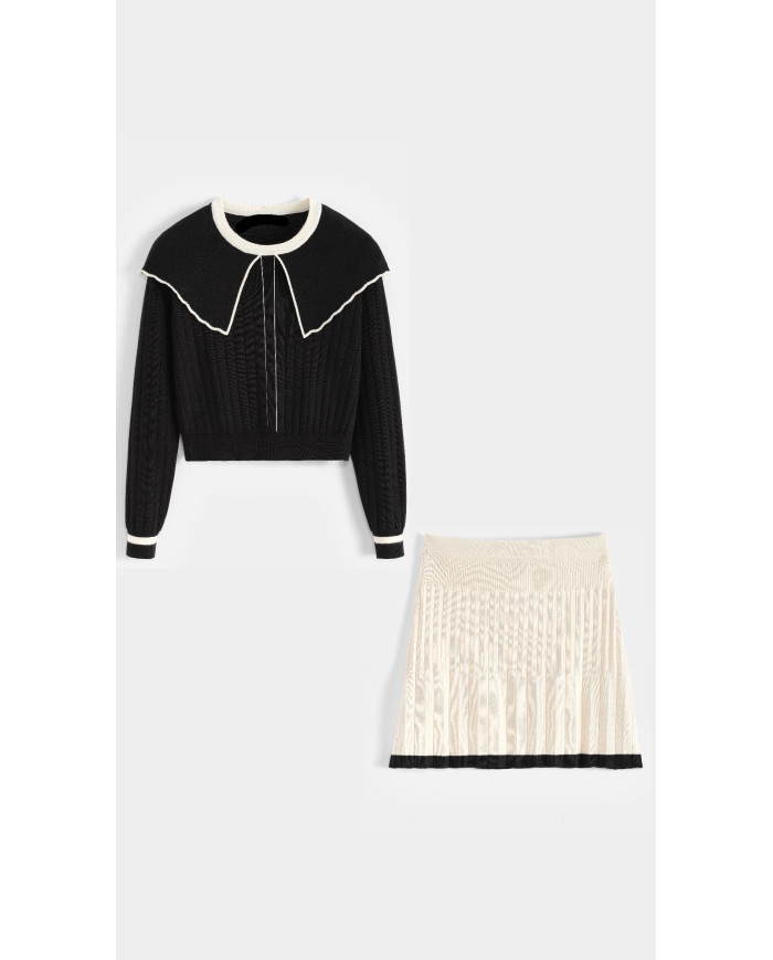 Ensemble jupe Parisienne Noir