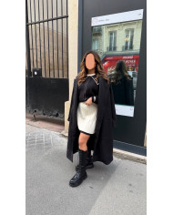 Robe Courte velours marron