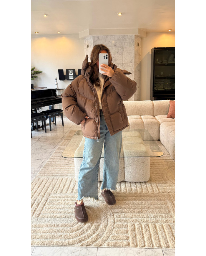 Doudoune Basic Moncle Choco