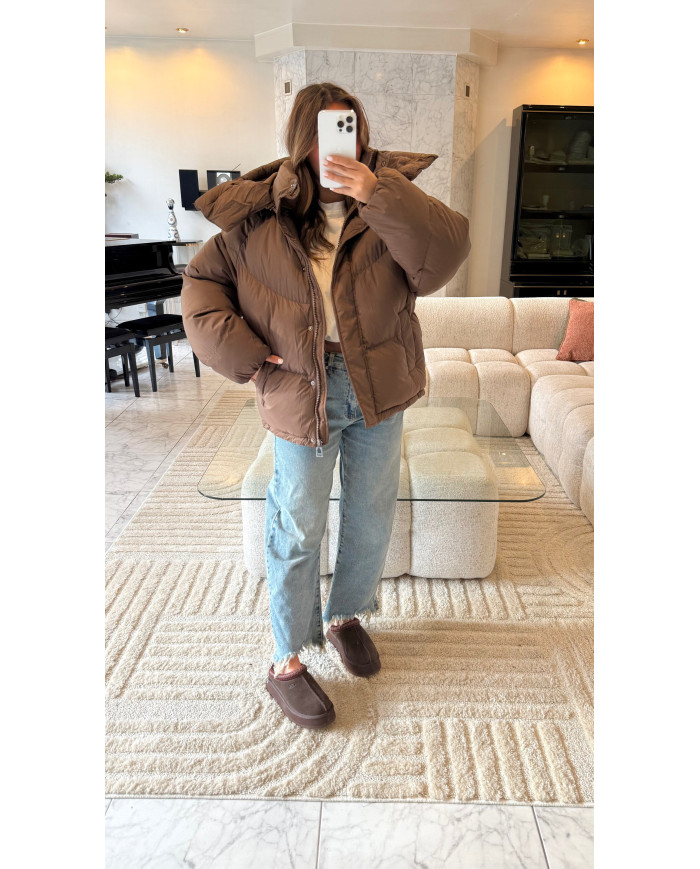 Doudoune Basic Moncle Choco