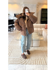 Doudoune Basic Moncle Choco