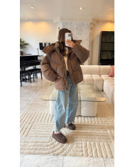 Doudoune Basic Moncle Choco