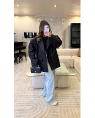 Fourrure Longue Vegan Choco