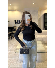 Pull Intégré mitaines Bordeaux