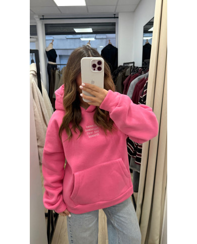 Sweat À capuche Graft Rose