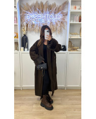 Manteau Aylin Long Noir