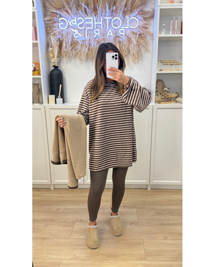 Leggings Polaire Choco