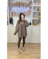 Leggings Polaire Choco