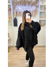 Pull Oversize Pilou noir