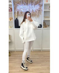 Veste Zip Poup Choco