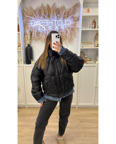 Doudoune Bimatiere Noir & Jean