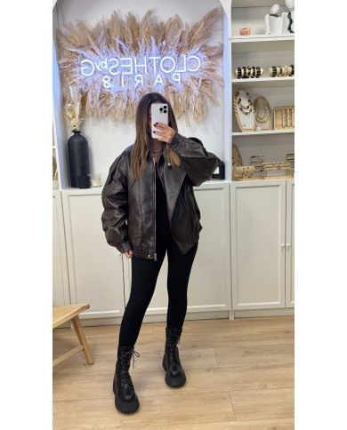 Bombers Simili Inspi Z Marron