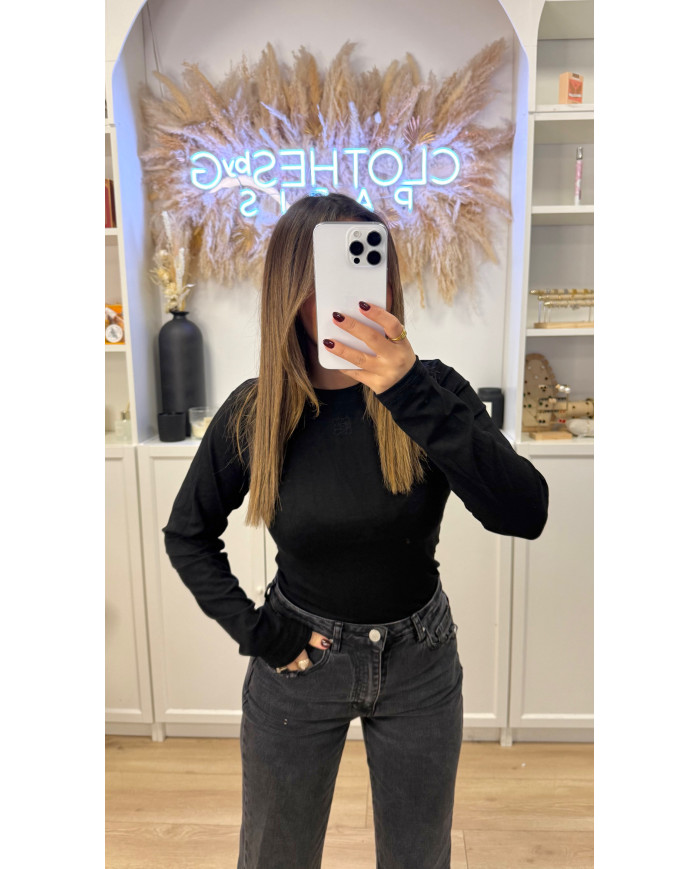 Top manches longue LOWE Noir
