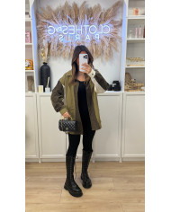 Chemise Oversize Pépites Bordeaux