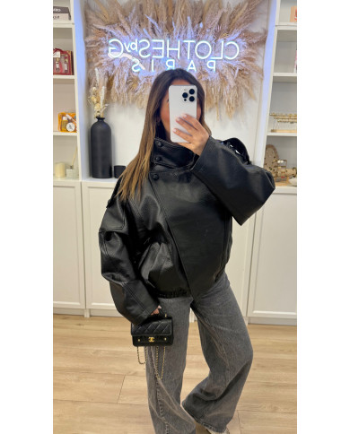 Bombers Simili Inspi Z Noir