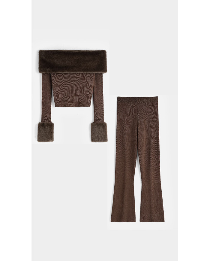 Ensemble Maille Russia Choco