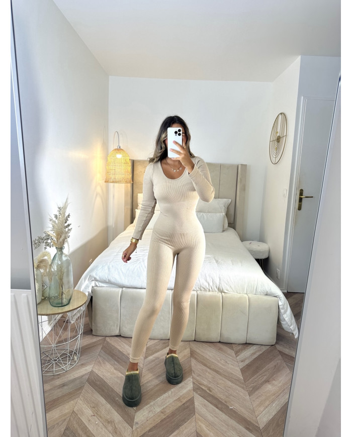 copy of Combinaison Gaine manche Beige