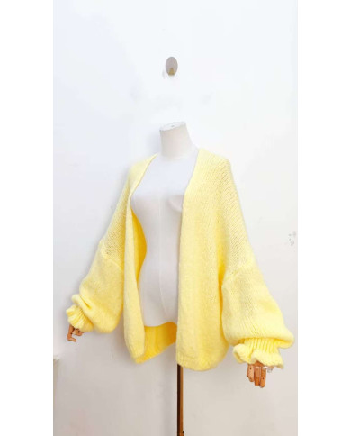Gilet loose Claudine Jaune
