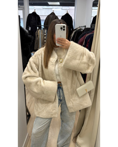 Fourrure Shanon Bijoux Écru