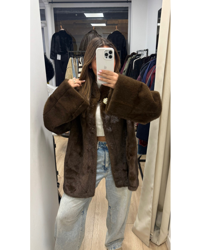 Fourrure Shanon Bijoux Écru