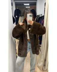 Fourrure Shanon Bijoux Taupe