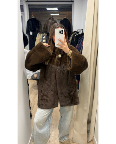 Fourrure Shanon Bijoux Écru