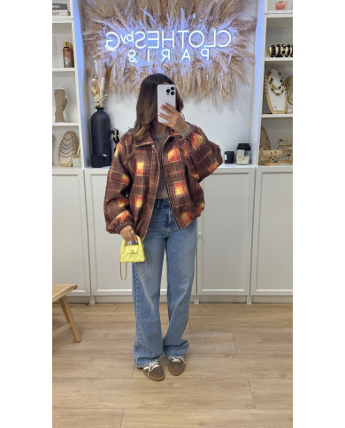 Bombers à carreaux Choco