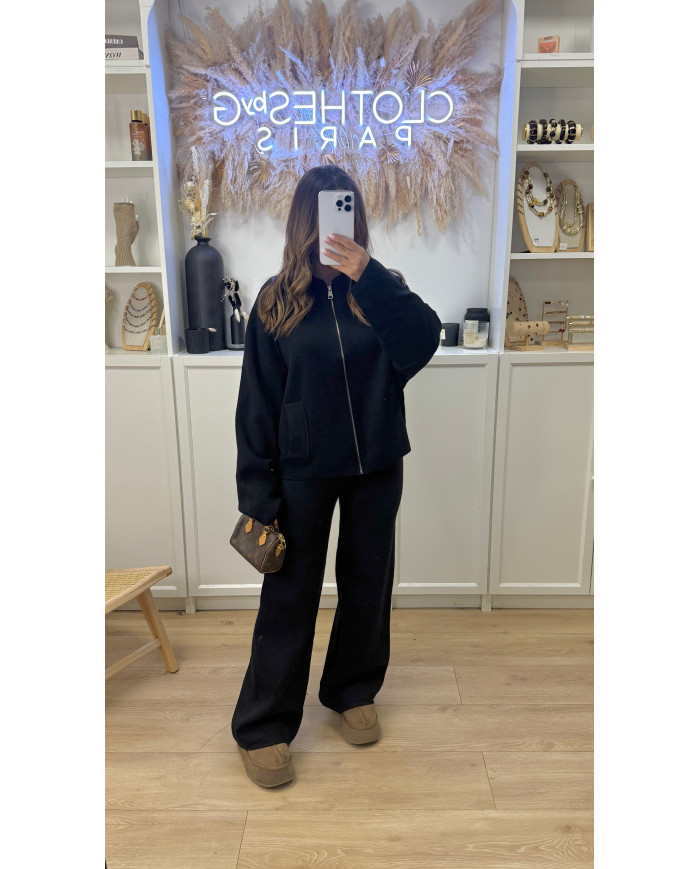 Ensemble Joggings Cachy Noir