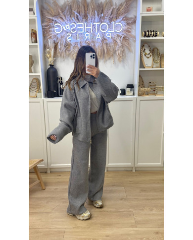 Ensemble Joggings Cachy Gris