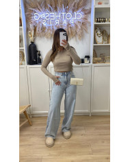 Jean Évasé Hanna Bleu foncé