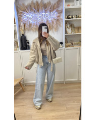 Jean Évasé Hanna Bleu clair