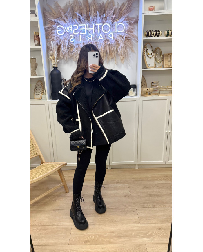 Bombardier Gab Noir & Blanc