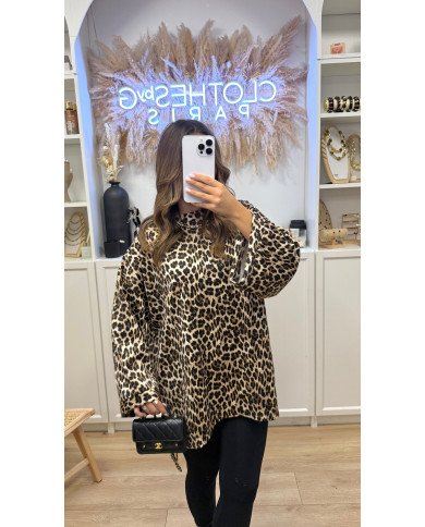 T-shirt Hanna Oversize Léopard