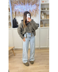 Pull Torsa à capuche Camel