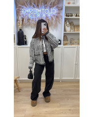 Veste Blazy Bouclette Camel