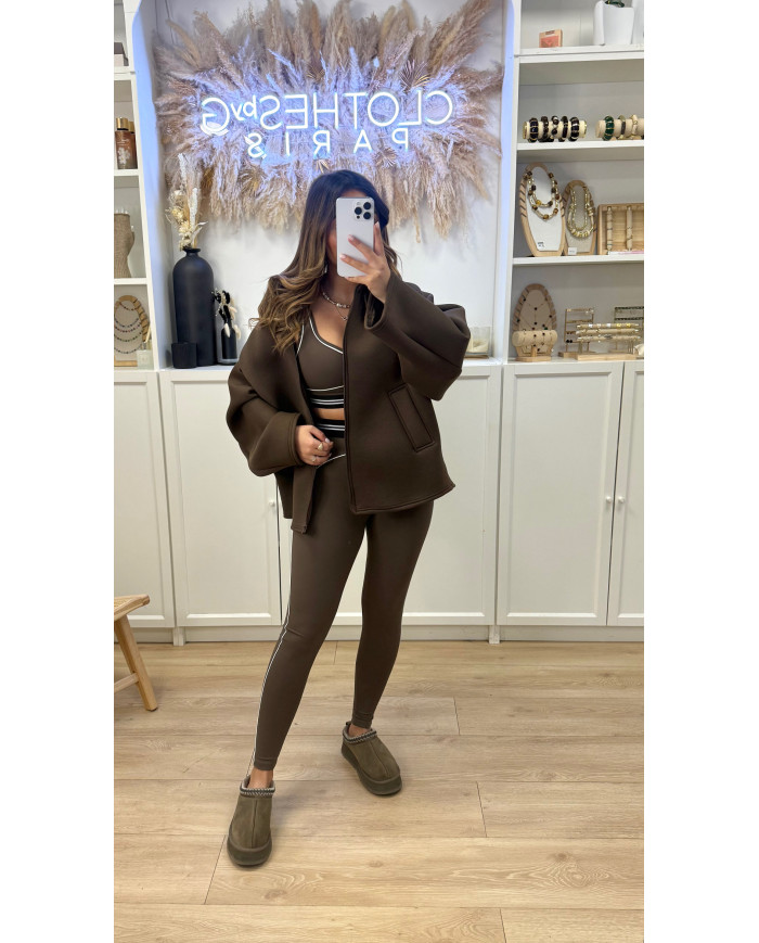 Ensemble Sport Alow Choco