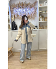 Doudoune Cachy Taupe