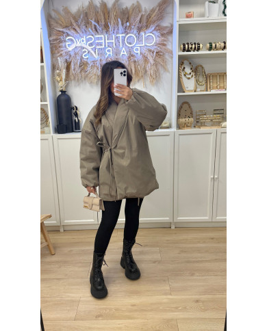 Doudoune Cachy Taupe