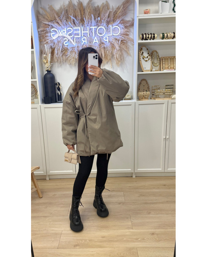 Doudoune Cachy Taupe