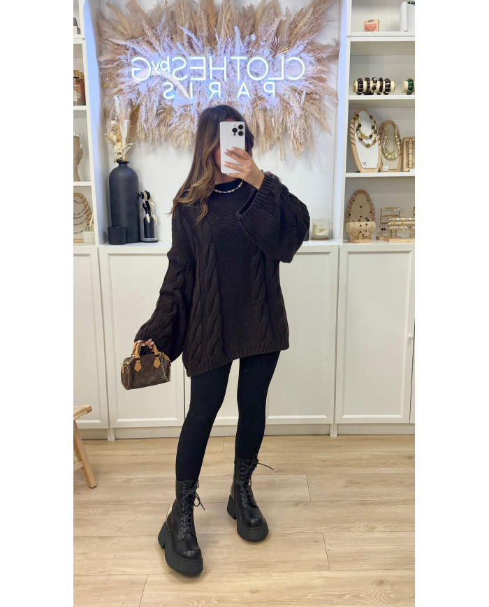 Pull Oversize Torsa Choco