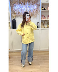 Cardigan Doux jaune