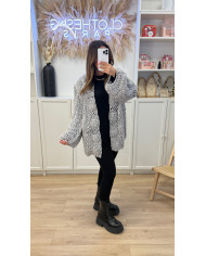 T-shirt oversize Souple noir