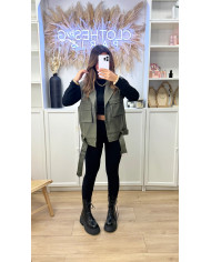 Veste Sandreau en jean brut & Bijoux