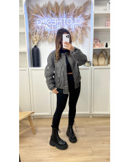 Blazer Nacima à ceinture Taupe