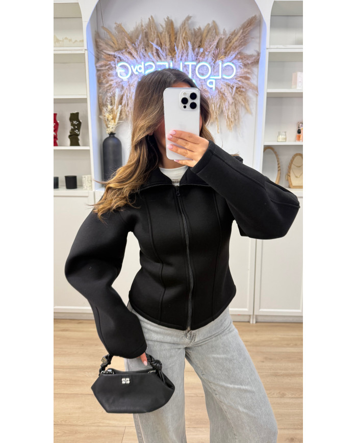 Gilet corset dupe Za noir