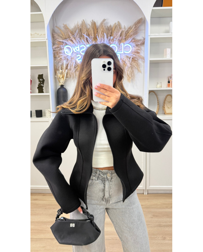 Gilet corset dupe Za noir