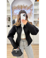 Gilet corset dupe Za noir