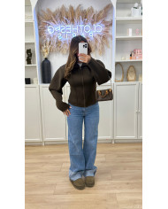 Gilet corset dupe Za noir