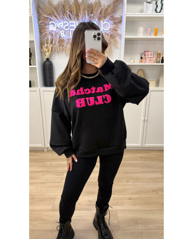 Pull Matcha Noir & Rose