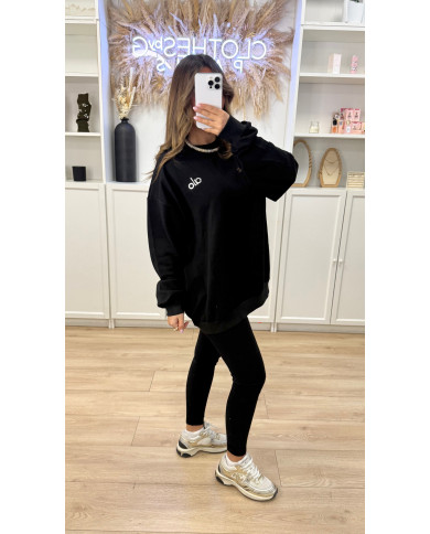 Pull Oversize AJO Noir